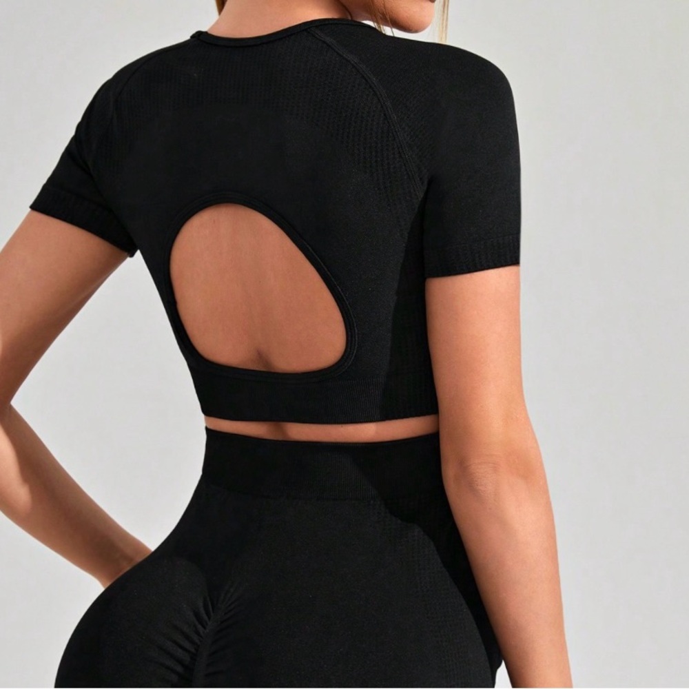 Maternity Bike Short Cropped Tee Set / bundle - Picture 2 of 9